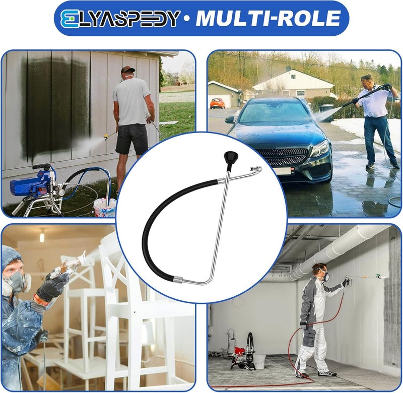 Elyaspedy 2025 New Reflux Line Sets,Compatible With Graco 390 395 490 495 595 And Tongshan T300 500 Airless Spraying/Line Painting Machine,Airless Paint Sprayer Accessories - Image 5